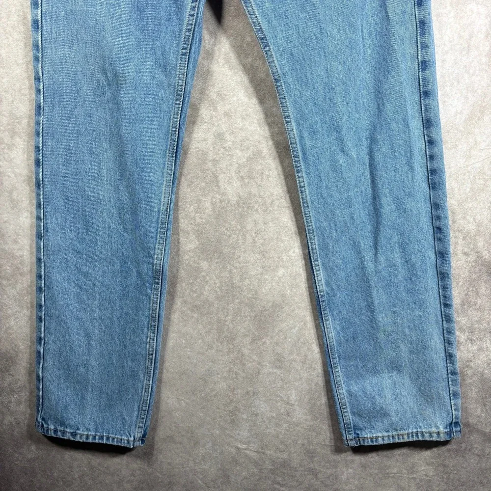 Levi's 505 Jeans Mens 34X34 Blue Medium Wash Denim Straight Leg Casual‎ Everyday
